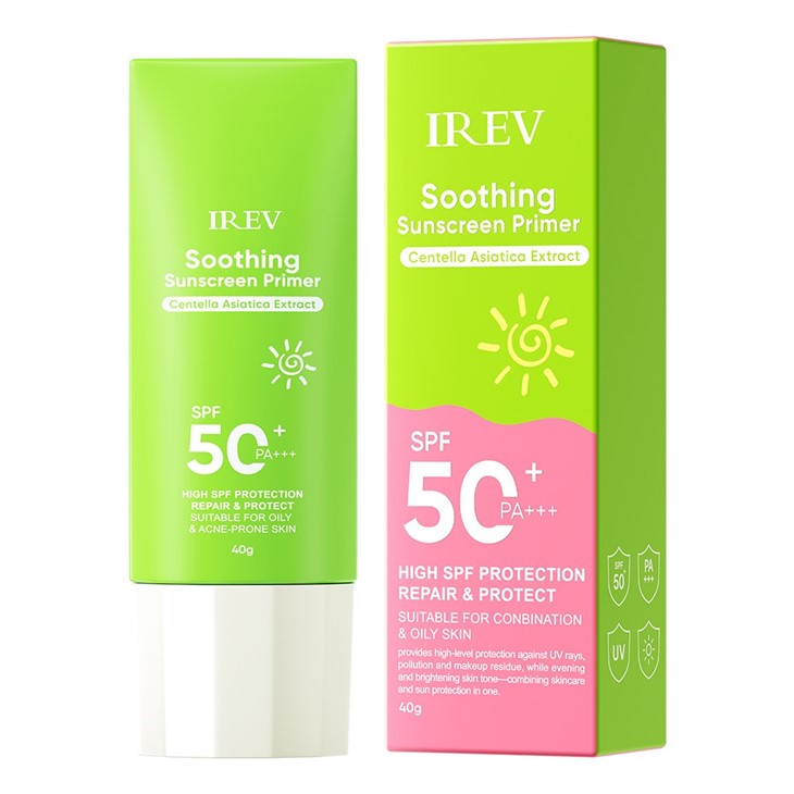 IREV Soothing Sunscreen Primer Centella Asiatica Extract manufacturers