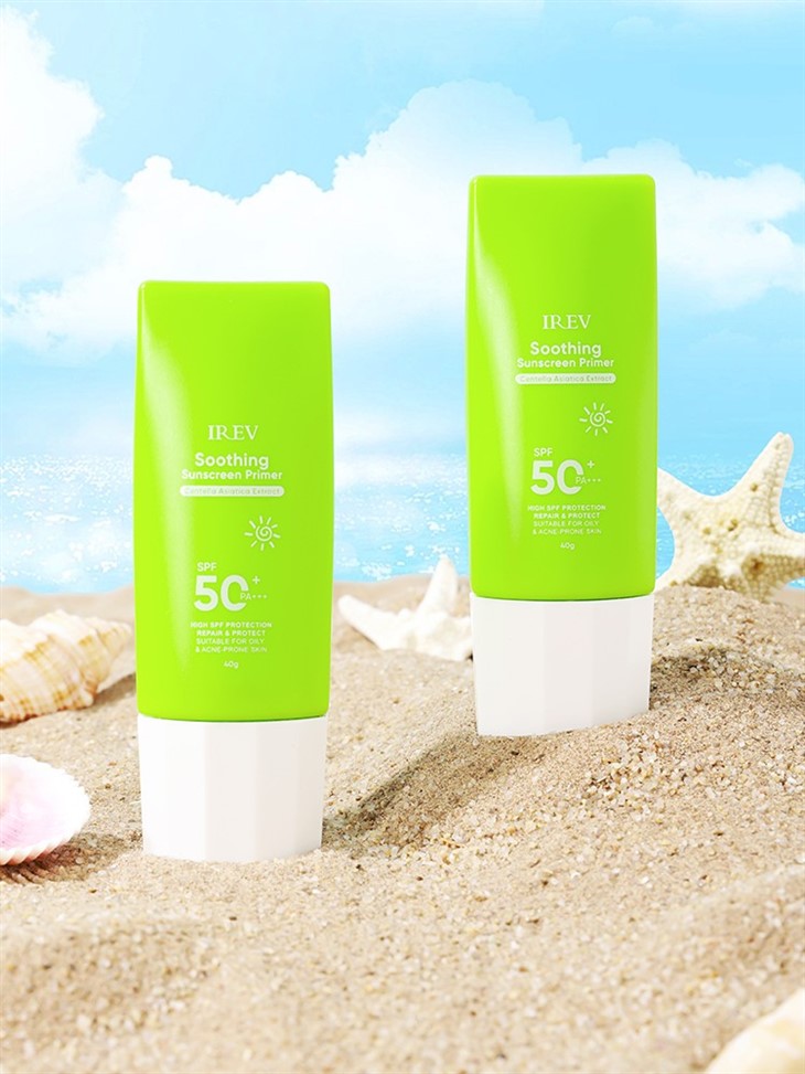 IREV Soothing Sunscreen Primer Centella Asiatica Extract best