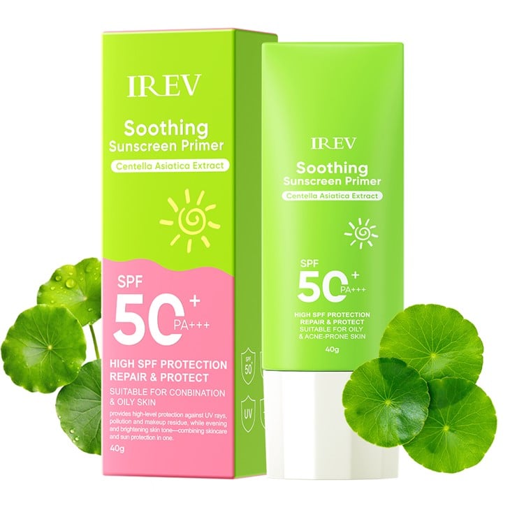 IREV Beruhigender Sonnenschutzprimer Centella Asiatica-Extrakt
