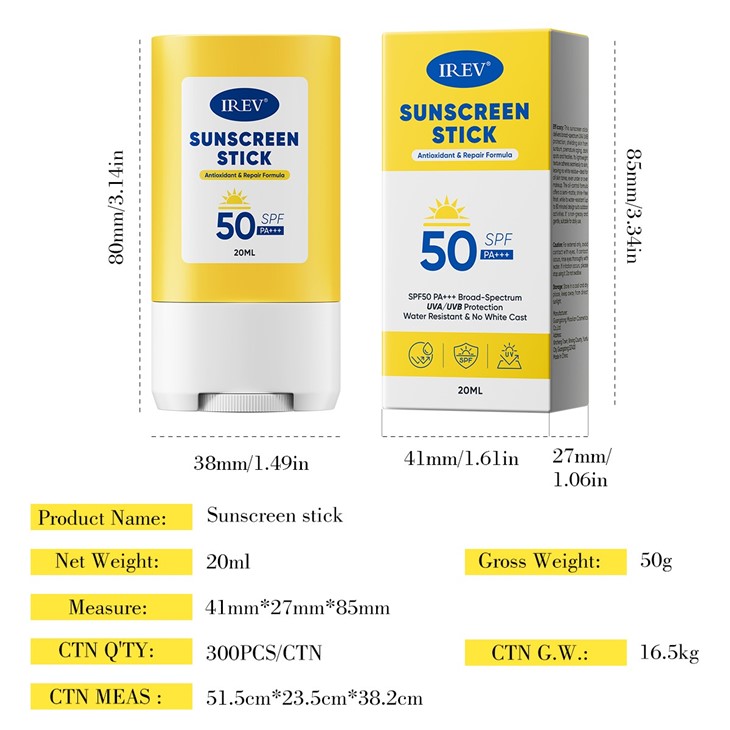 IREV Colored Edition Sunscreen Stick best