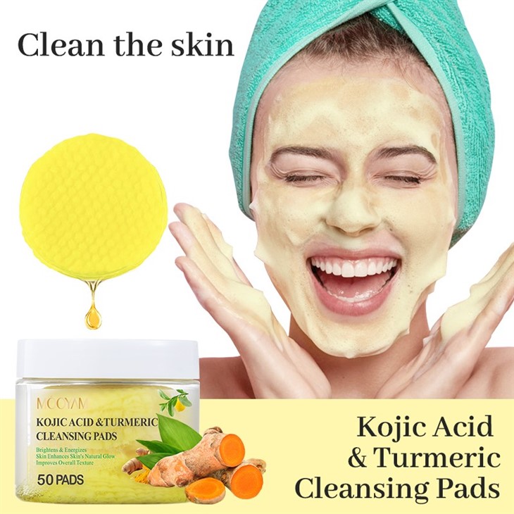 Kojic Acid &turmeric Cleaning Pads