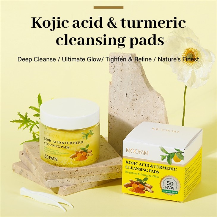 Kojic Acid &turmeric Cleaning Pads