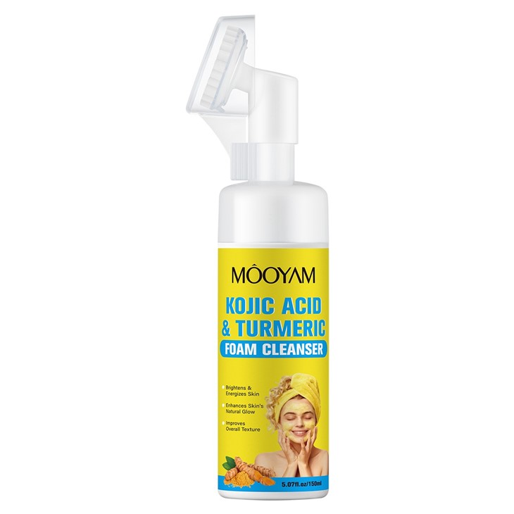Kojic Acid & Turmeric Foam Facial Cleanser factory