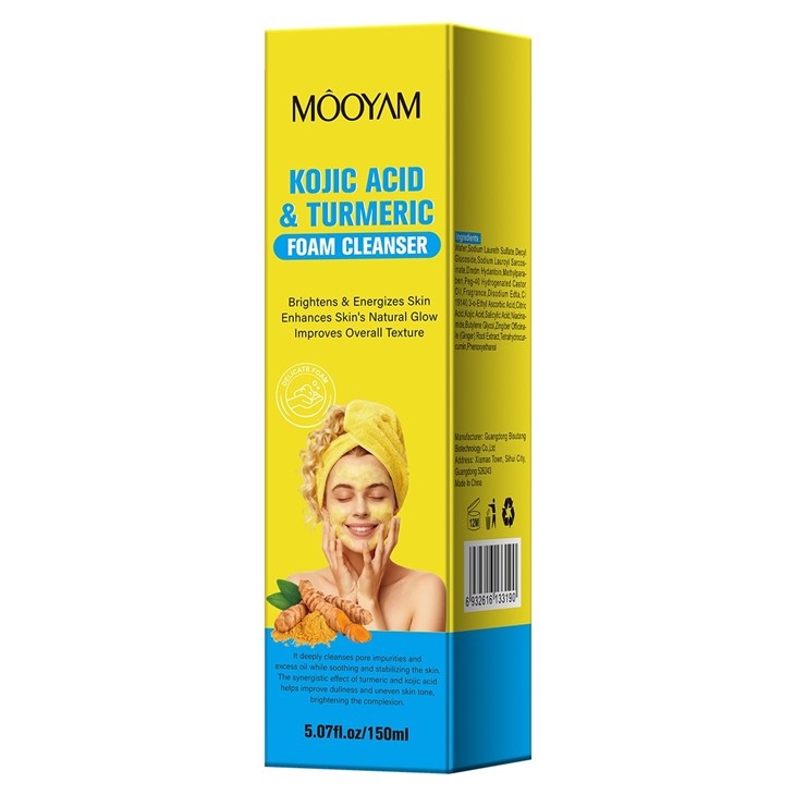 Kojic Acid & Turmeric Foam Facial Cleanser best
