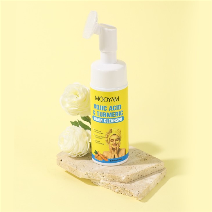 Kojic Acid & Turmeric Foam Facial Cleanser manufacturers