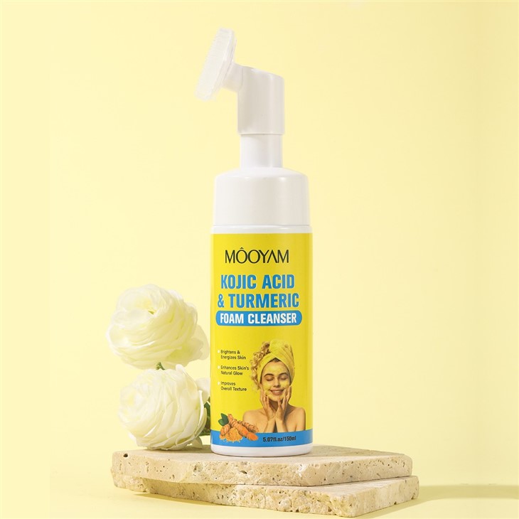 Kojic Acid & Turmeric Foam Facial Cleanser manufacturers