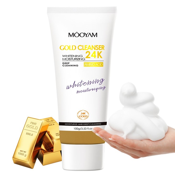 MOOYAM 24K Gold Facial Cleanser