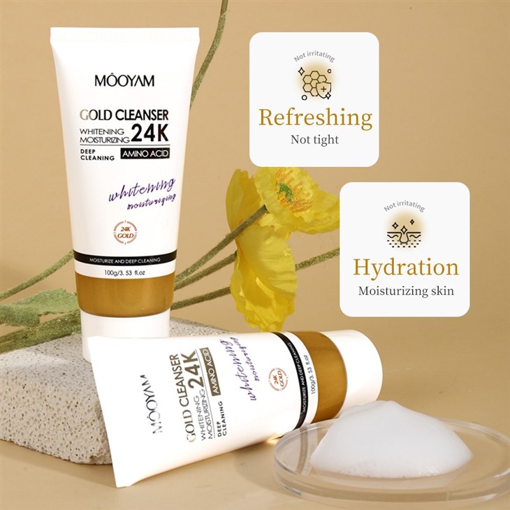 MOOYAM 24K Gold Facial Cleanser