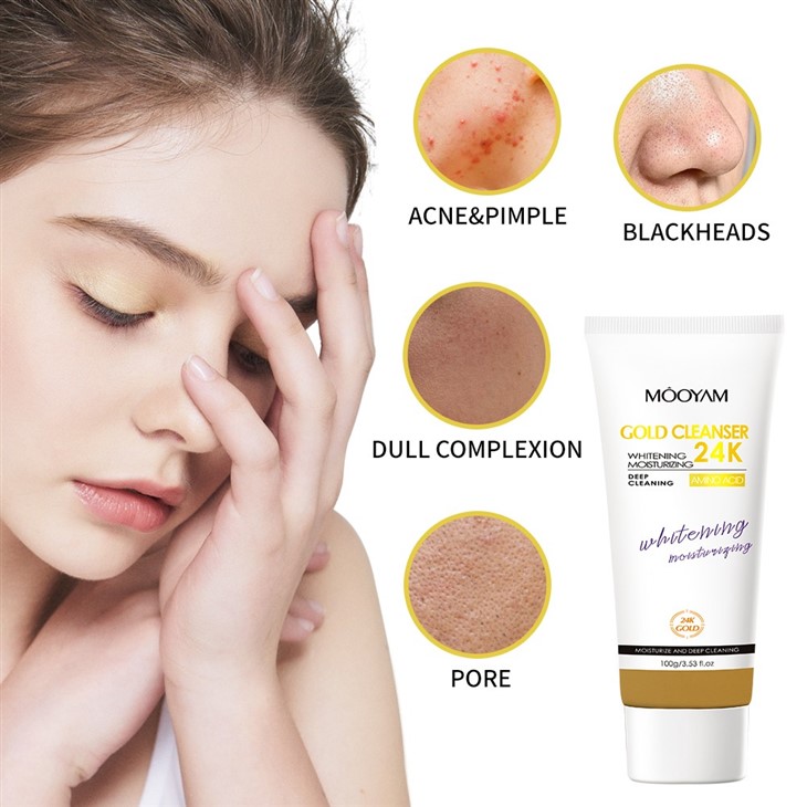 MOOYAM 24K Gold Facial Cleanser