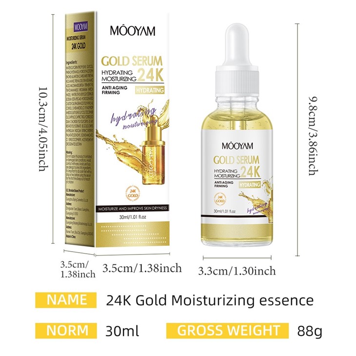 MOOYAM 24K Gold Facial Serum