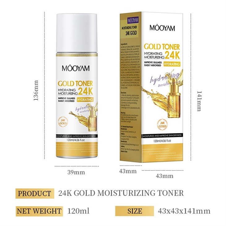 MOOYAM 24K Gold Toner