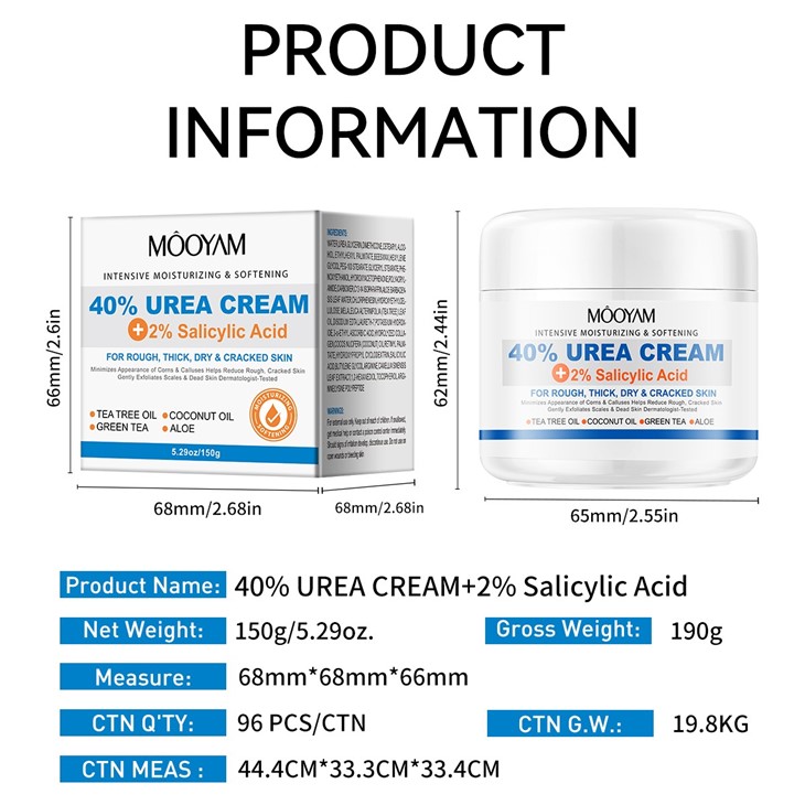 MOOYAM 40% Urea Cream best