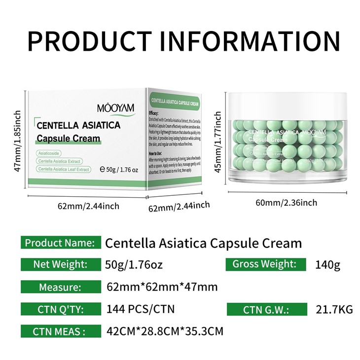 MOOYAM Centella Asiatica Capsule Cream price