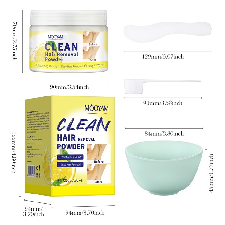 MOOYAM Clean Hair Removal Powder factory