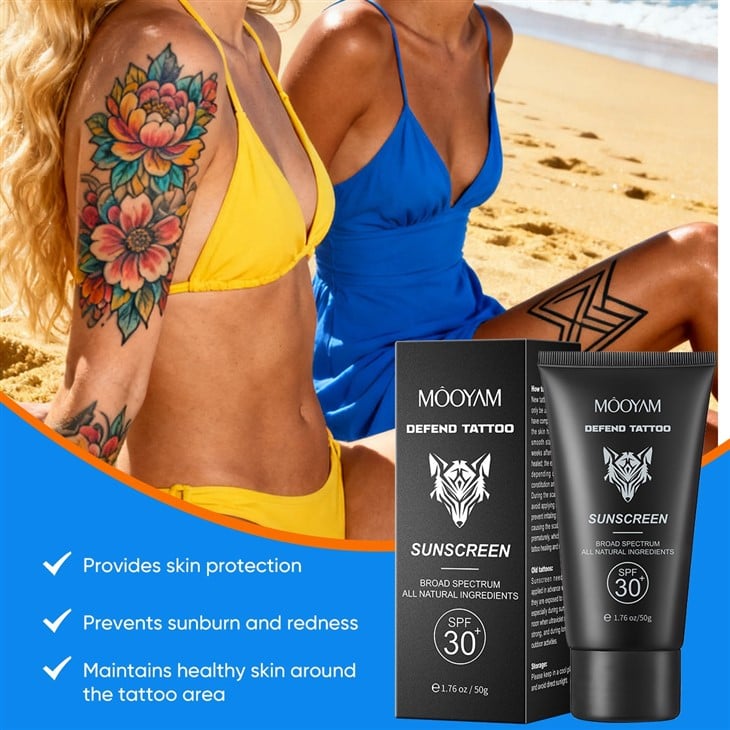 MOOYAM Defend Tattoo Sunscreen factory