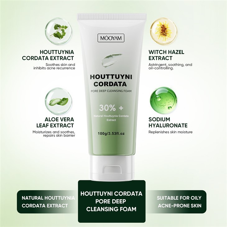 MOOYAM Houttuyni Cordata Pore Deep Cleansing Foam price