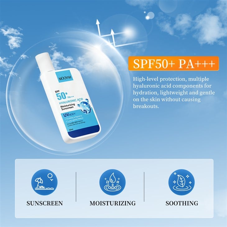 MOOYAM Hyaluronic Acid Moisturizing Sunscreen