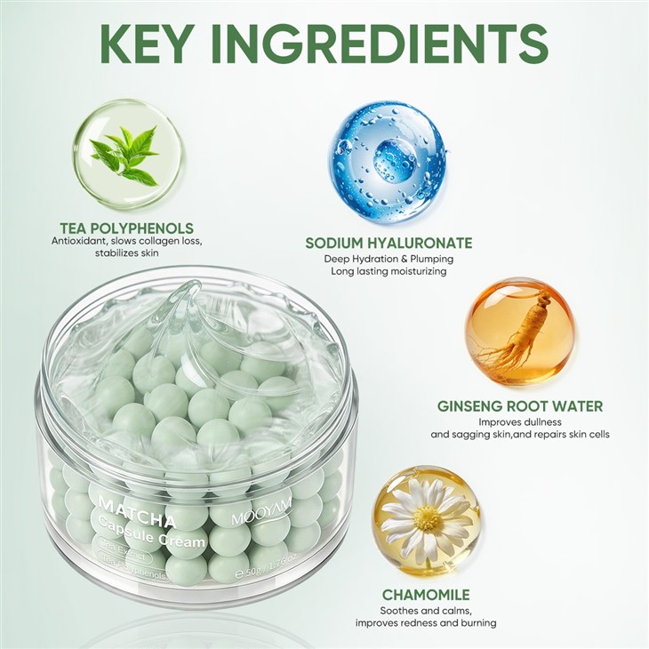 MOOYAM Matcha Capsule Cream best