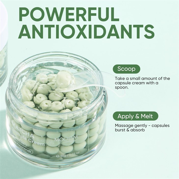 MOOYAM Matcha Capsule Cream best