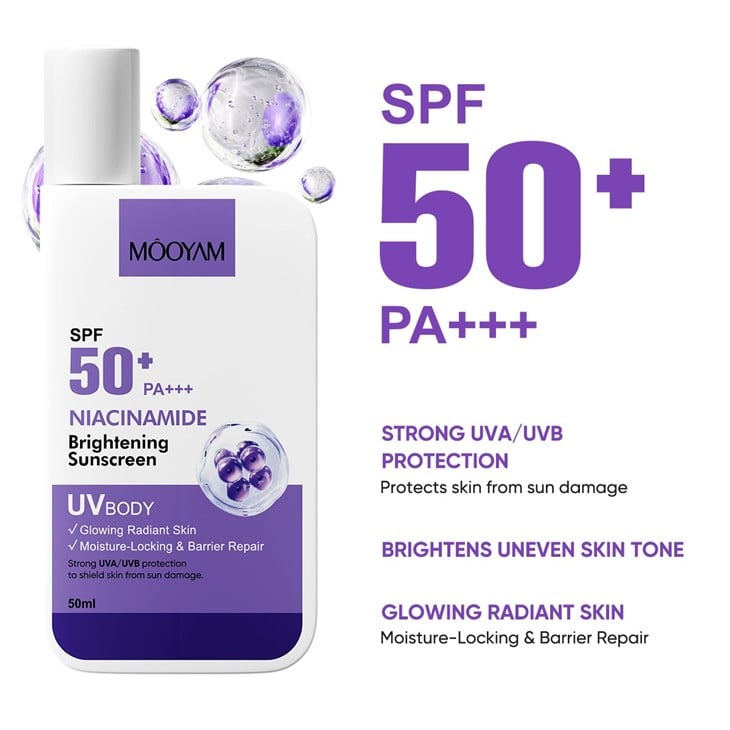 MOOYAM Niacinamide Moisturizing Sunscreen high quality