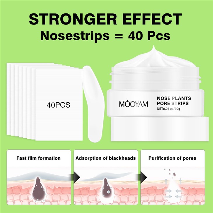 MOOYAM Nose Plants Pore Strips