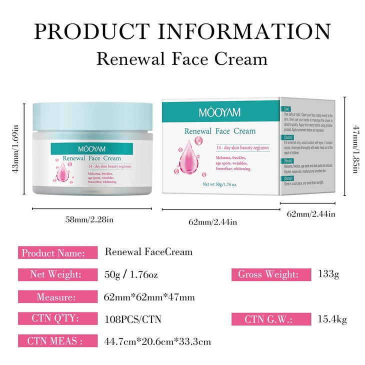 MOOYAM Renewal Face Cream price