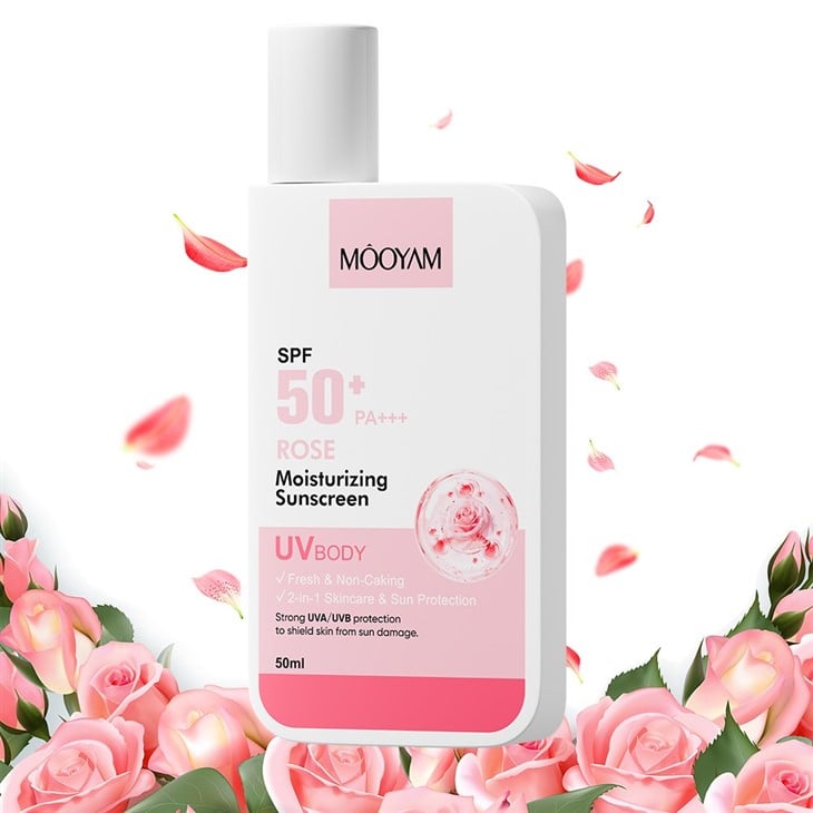 MOOYAM Rose Moisturizing Sunscreen factory