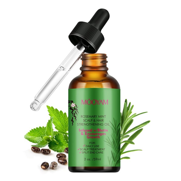 MOOYAM Rosemary Mint Scalp & Hair Strengthening Oil