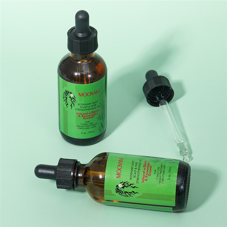 MOOYAM Rosemary Mint Scalp & Hair Strengthening Oil