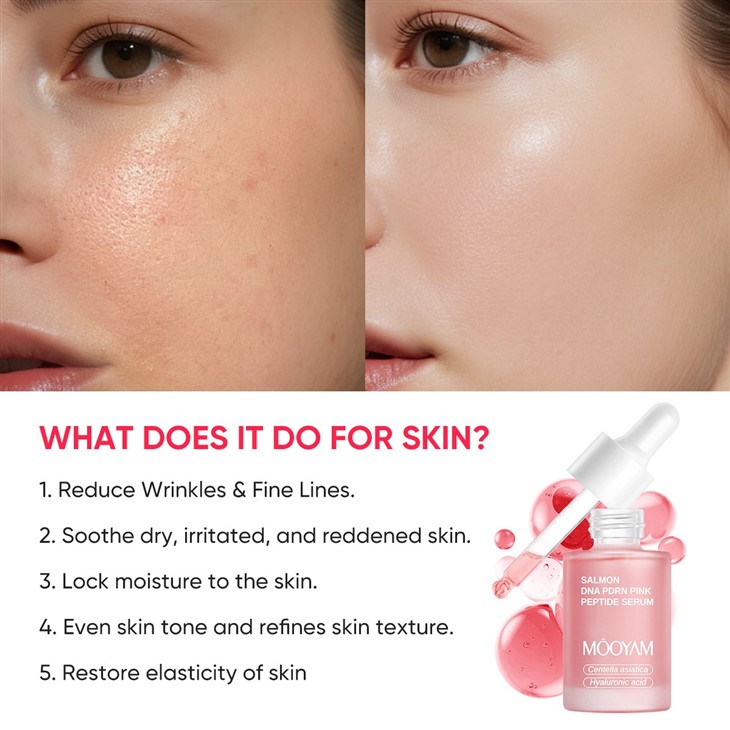 MOOYAM Salmon DNA PDRN Pink Peptide Serum high quality