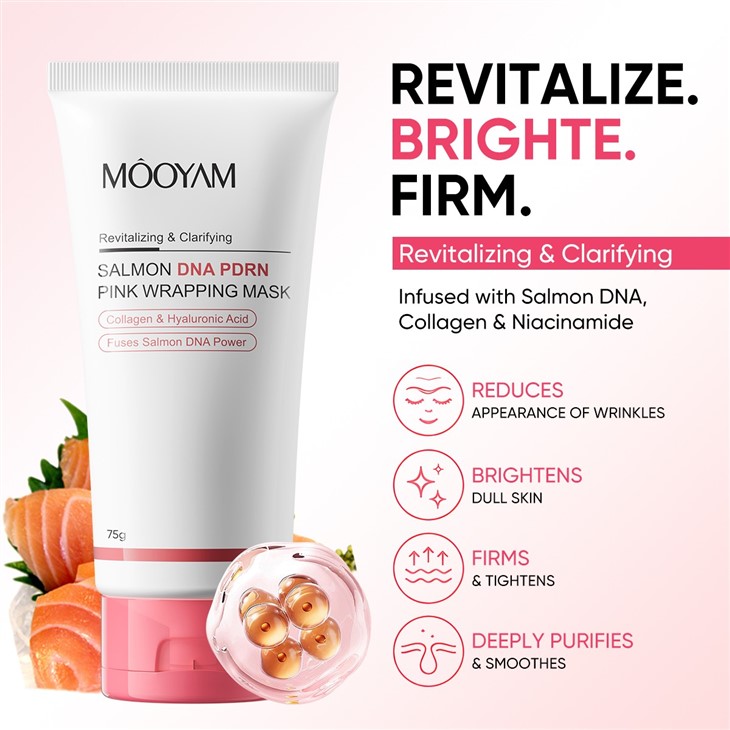 MOOYAM Salmon DNA Pdrn Pink Wrapping Mask best