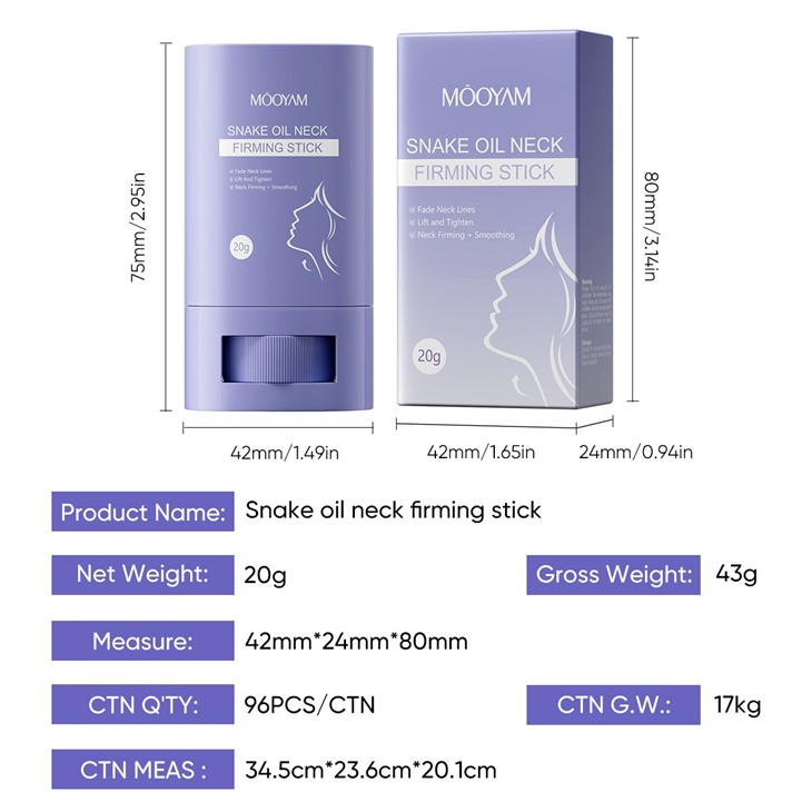 MOOYAM Snake Oil Neck Firming Stick factory