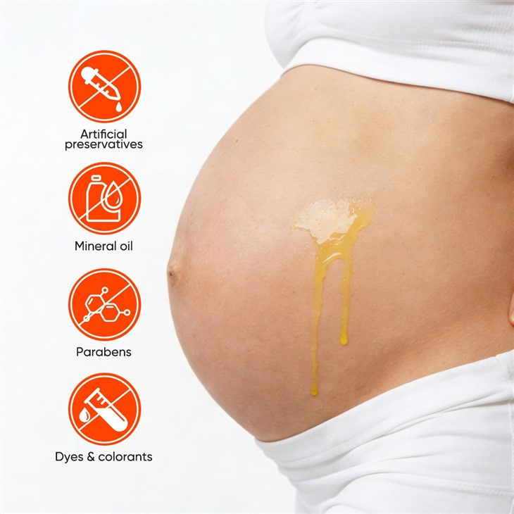 MOOYAM Stretch Marks + Scars Natural Skincare Oil factory