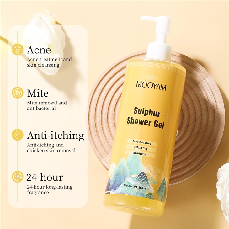 MOOYAM Sulphur Shower Gel