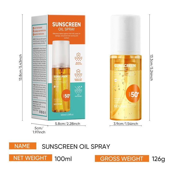 MOOYAM Sunscreen Oil Spray