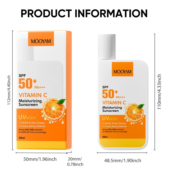 MOOYAM Vitamin C Moisturizing Sunscreen high quality