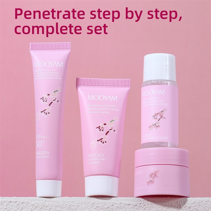 Sakura Brightening Skin Travel Kit