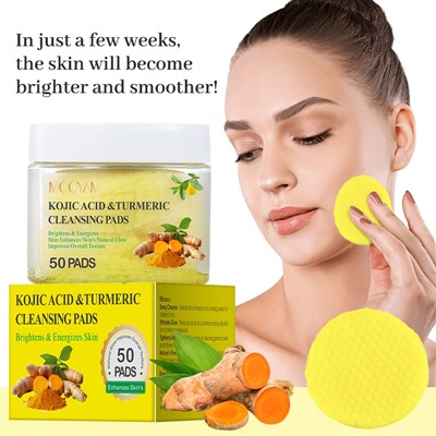 Kojic Acid &turmeric Cleaning Pads