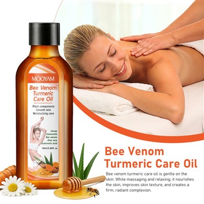 MOOYAM Bee Venom Turmeric Care Oil