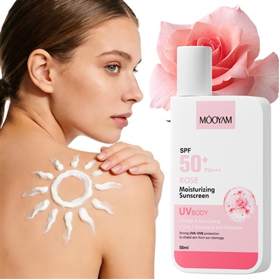 MOOYAM Rose Хидратиращ слънцезащитен крем