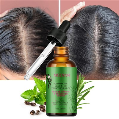 Mooyam Rosemary Mint Scalp & Hair menguatkan Minyak