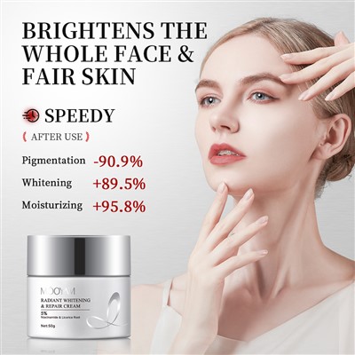 Mooyam blanqueador y crema de reparación