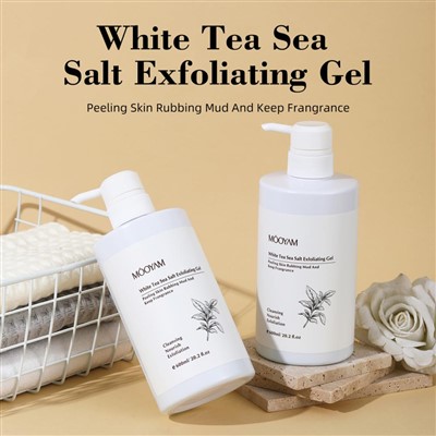 White Tea Sea Salt Exfoliating Gel