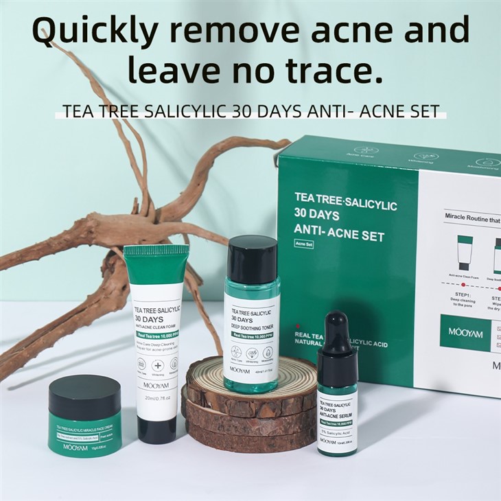 Tea Tree Salicylic 30days Anti-Acne Skincare Set