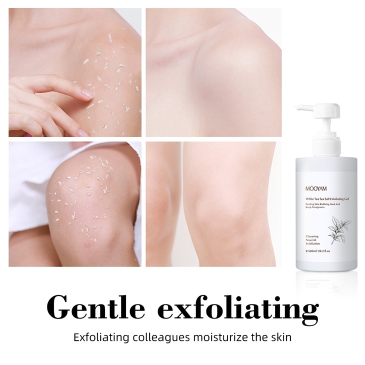 White Tea Sea Salt Exfoliating Gel