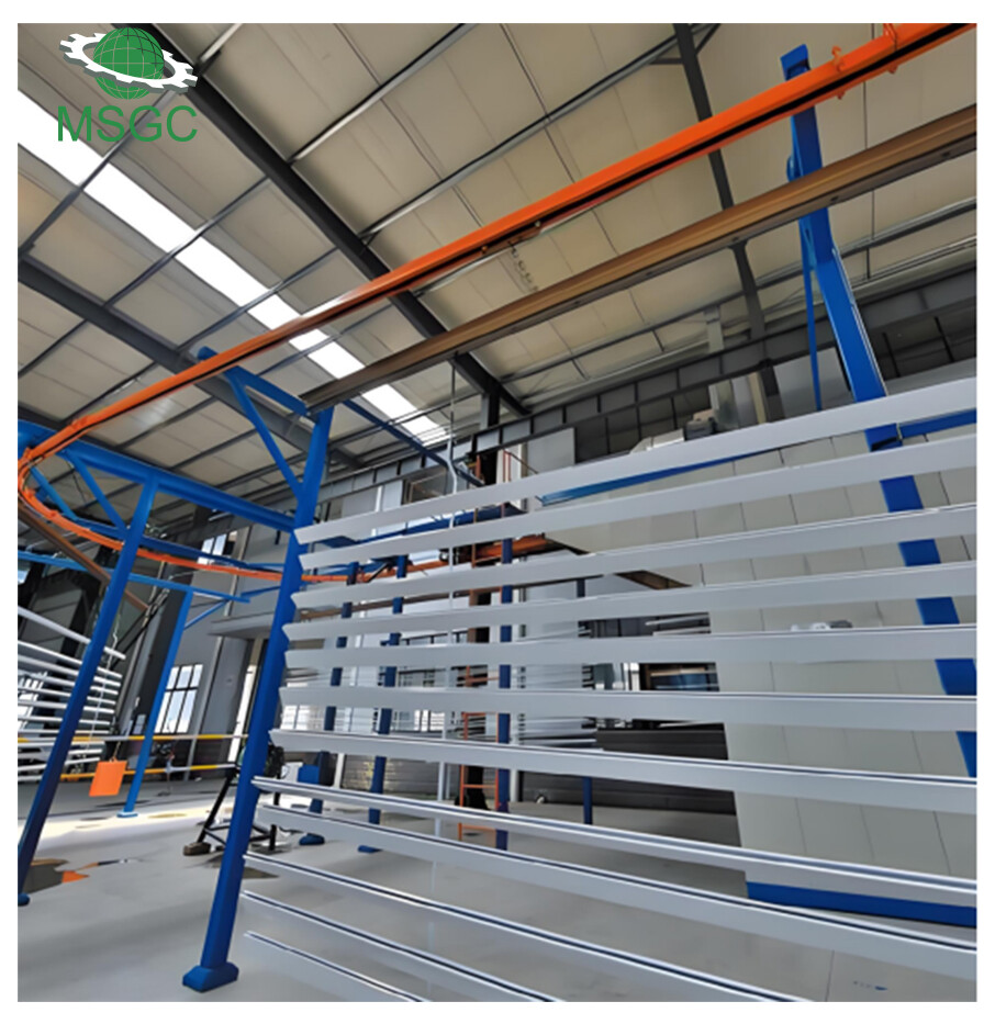 Pozioma linia powlekania proszku