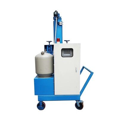 Automatic Molten Aluminum Refining Machine