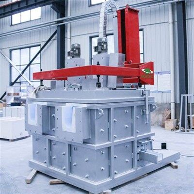 Mesin degassing relau lebur