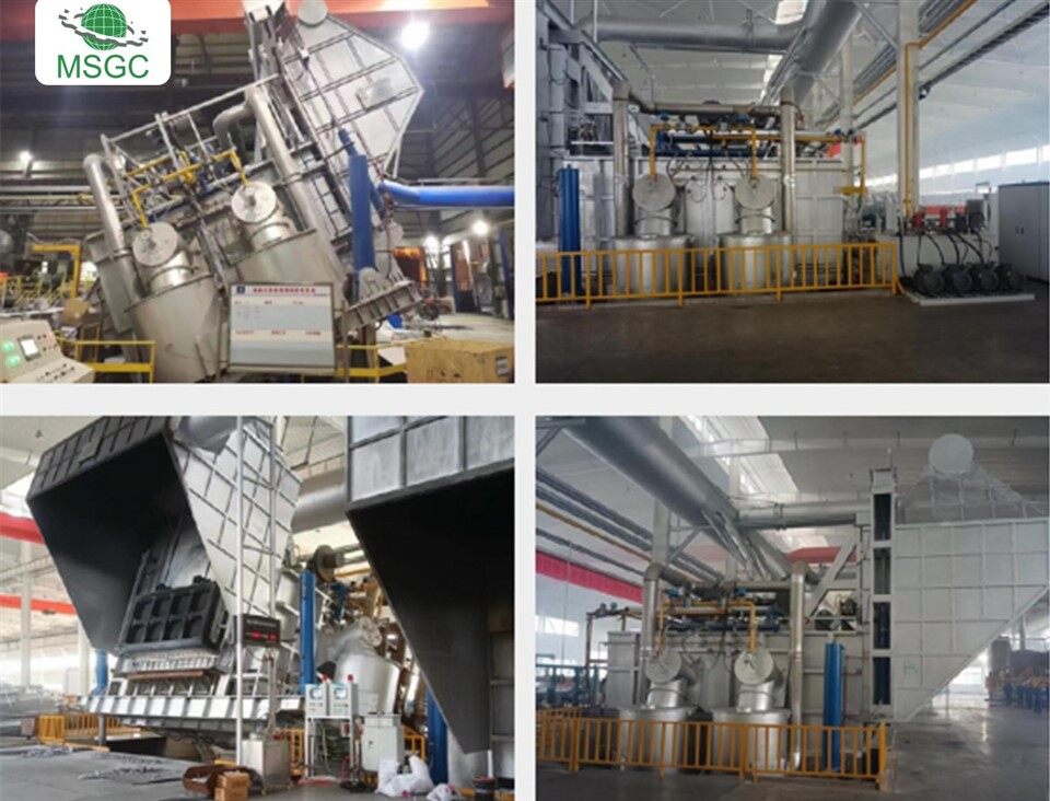 Tilting Type Aluminum Melting Furnace