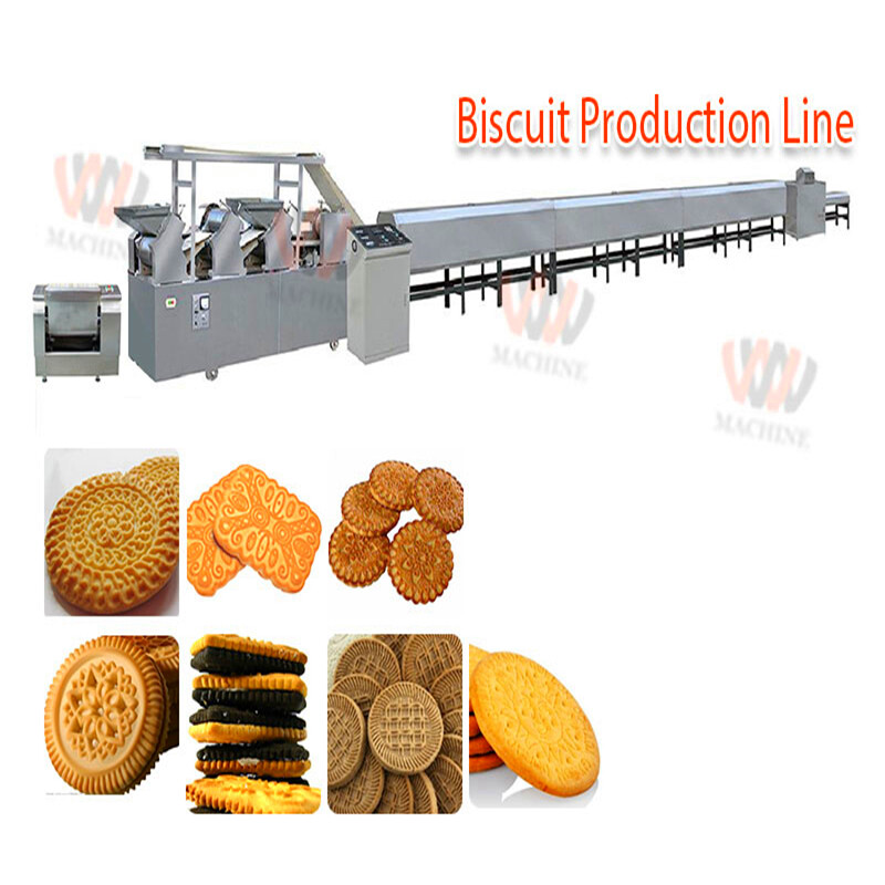 Automatikus keksz gyártósor